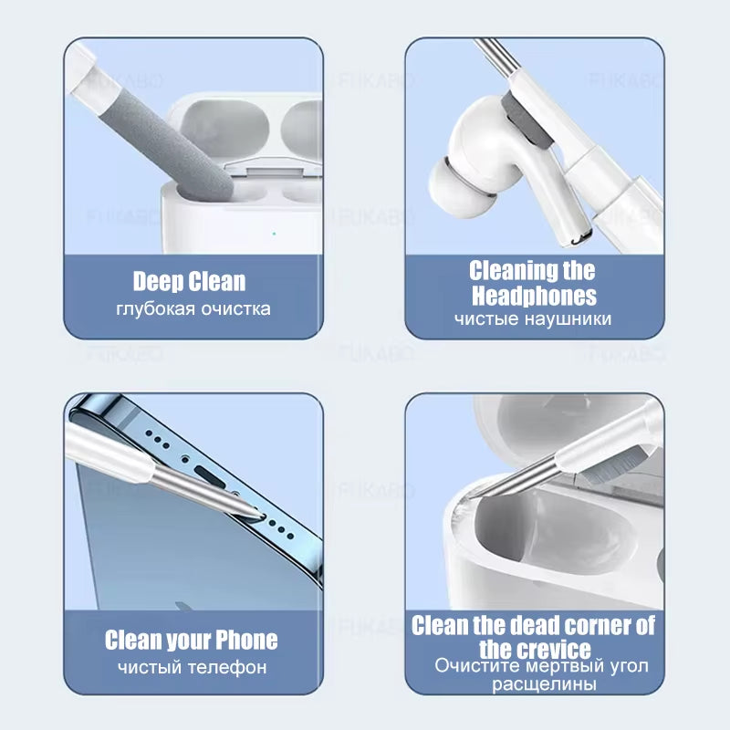 Bluetooth Earphone Airpods Cleaner Tool Kit
